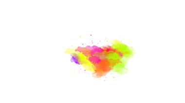 Mürekkep lekesi fırça darbesi deseni. Belirli boya fırçası darbeleriyle koyu mürekkep lekeleri çarpıcı bir sanatsal etki için şeffaf yüzeylerde çarpıcı lekeler oluşturur..