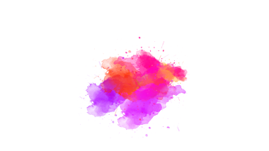 Mürekkep lekesi fırça darbesi deseni. Belirli boya fırçası darbeleriyle koyu mürekkep lekeleri çarpıcı bir sanatsal etki için şeffaf yüzeylerde çarpıcı lekeler oluşturur..