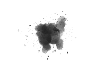 Boya Fırçası Vuruşu Mürekkep Sıçrama dokusu, enerjik boya fırçası darbeleriyle mürekkep sıçraması, şeffaf yüzeylere dinamik hareketler getirmek, yaratıcı tasarım projeleri için ideal.