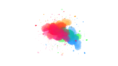 Sıvı suluboya fırça darbeleri, sulu boya fırça darbeleri, ince fırça darbeleri, şeffaf bir yüzey boyunca doğal akış, zarif, soyut örtüler.