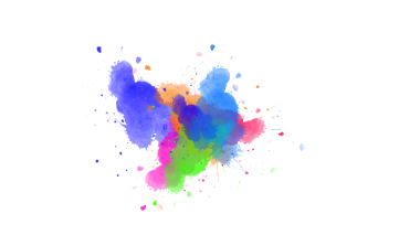 Yumuşak suluboya mürekkep lekesi ince boya fırçası darbeleriyle yayılmış, şeffaf arkaplanlara zarif, akıcı bir dokunuş eklemek için mükemmel..