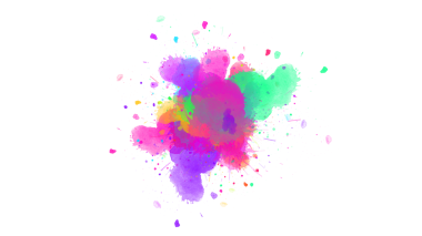 Yumuşak suluboya mürekkep lekesi ince boya fırçası darbeleriyle yayılmış, şeffaf arkaplanlara zarif, akıcı bir dokunuş eklemek için mükemmel..