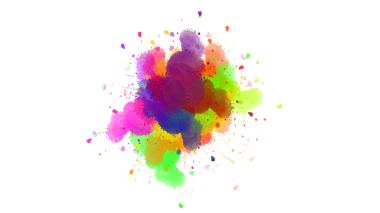 Yumuşak suluboya mürekkep lekesi ince boya fırçası darbeleriyle yayılmış, şeffaf arkaplanlara zarif, akıcı bir dokunuş eklemek için mükemmel..