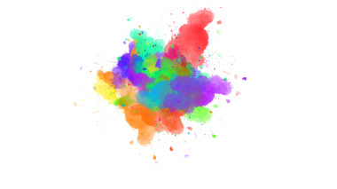 Dinamik mürekkep koyu boya fırçası darbeleriyle renk patlaması yapar, şeffaf bir yüzey üzerinde enerjik ve soyut bir arkaplan yaratır..