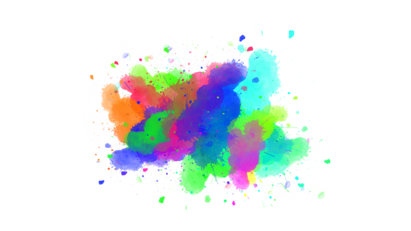 Yumuşak suluboya mürekkep lekesi ince boya fırçası darbeleriyle yayılmış, şeffaf arkaplanlara zarif, akıcı bir dokunuş eklemek için mükemmel..