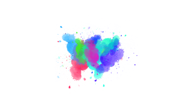 Yumuşak suluboya mürekkep lekesi ince boya fırçası darbeleriyle yayılmış, şeffaf arkaplanlara zarif, akıcı bir dokunuş eklemek için mükemmel..