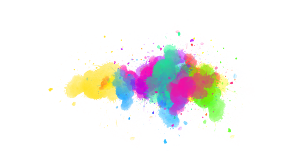 Yumuşak suluboya mürekkep lekesi ince boya fırçası darbeleriyle yayılmış, şeffaf arkaplanlara zarif, akıcı bir dokunuş eklemek için mükemmel..