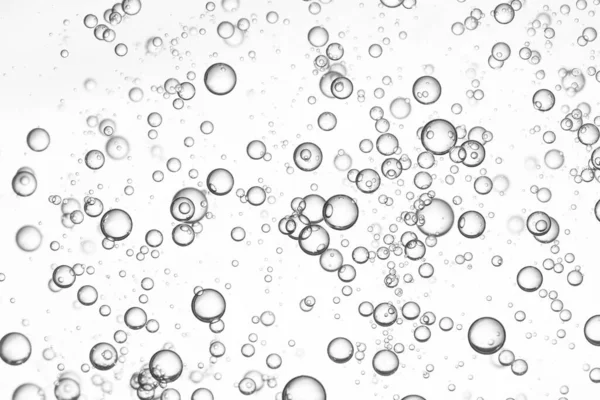Häll Upp Vatten Fizz Flödande Bubblor — Stockfoto