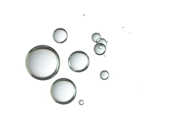 Пузырьки Воздуха Текут Поверхности Воды — стоковое фото