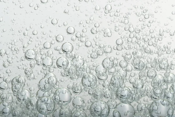 Burbujas Agua Efervescentes Brillantes Gaseosas Carbonatadas — Foto de Stock