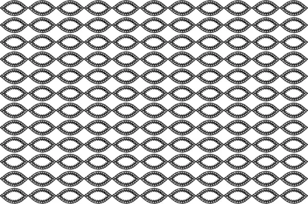 Овальная Форма Горизонтальных Рядах — стоковое фото