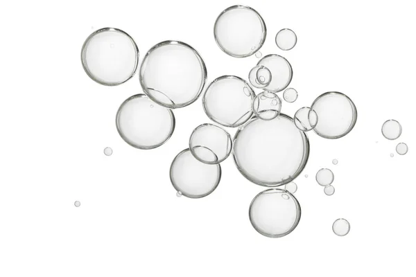 Пузыри Летящие Группе Фуа Гра Газированные — стоковое фото