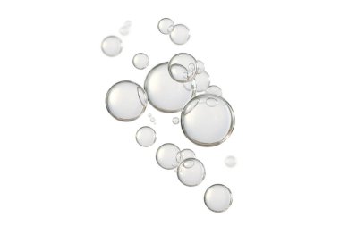 Açık altın kabarcıklar, bulanık, sıvı.