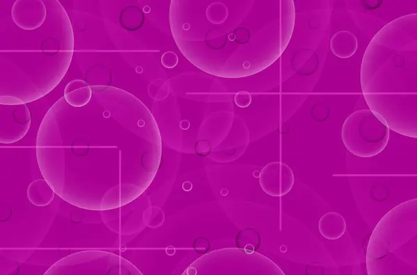 Purbple background with circles and rectangle. Layers, mixed.
