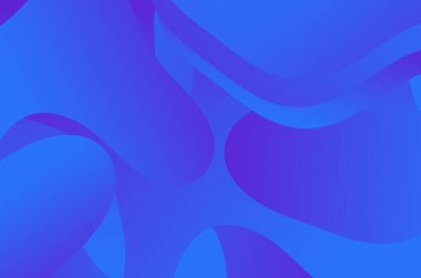 Renkli mavi eğimli model arka planı. Rüya gibi, şekiller.