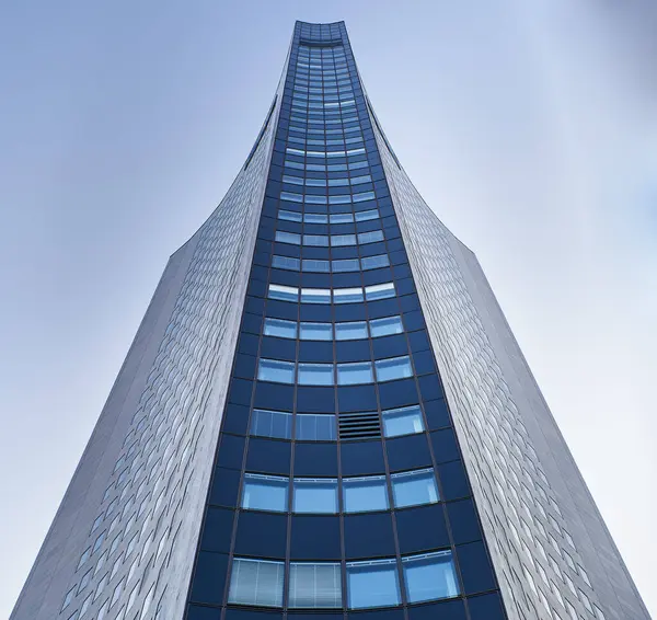 stock image Modern flooring detail on a tall skyscraper in Leipzig. Modern a