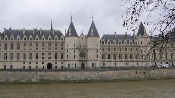 January 2023 Paris France Medieval Castle Concierge Paris World Famous — 图库视频影像