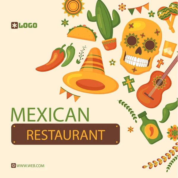 Mexican restaurant menu Vector Art Stock Images Depositphotos