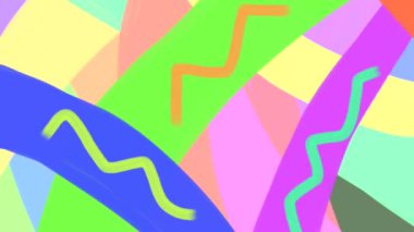 yumuşak çokrenkli hareket mutlu tema arkaplanı için harika