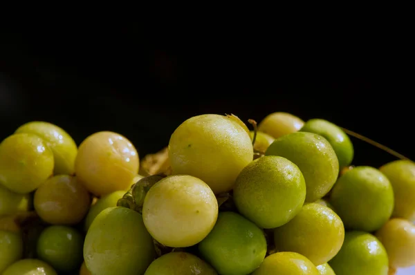 Ciplukan Physalis Angulata Fruit Golden Berry Groundcherry Fondo Natural — Foto de Stock