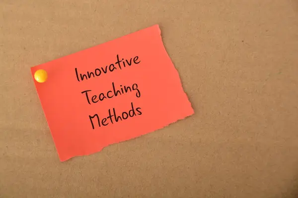Innovative Lehrmethoden Beziehen Sich Auf Kreative Unkonventionelle Und Effektive Bildungsansätze Stockbild