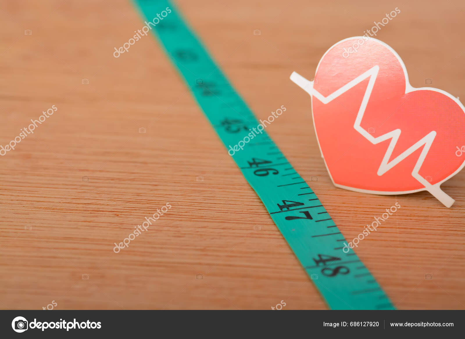 Heartbeat Rate Symbol Measuring Tape Keeping Track Your Heart Rate heart-rate-variability-insights-biomarkers