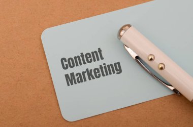 the concept of content marketing, emphasizing the creation and distribution of valuable and relevant content to attract and engage a target audience. clipart