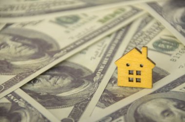Evin ve paranın yan yana gelmesi bir ev satın almak için gereken önemli finansal yatırımı gösteriyor..