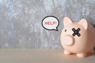 Arka plan Tasarruf ve Bütçe Konseptinde Domuzcuk Bankasıyla Geleceği Planlama Çifti.