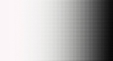 abstract image features a classic halftone pattern with a smooth black-to-white transition, perfect for adding a vintage, pop-art touch to any layout.