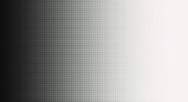 An abstract background featuring a smooth transition of a dot pattern from black to white, creating a modern and retro pop-art aesthetic for digital and print media.