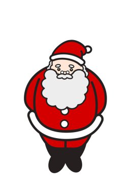 ChiChristmas Illustration: şirin Noel Baba 