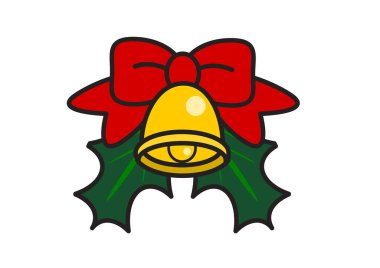 Sevimli noel çan tarzı manga