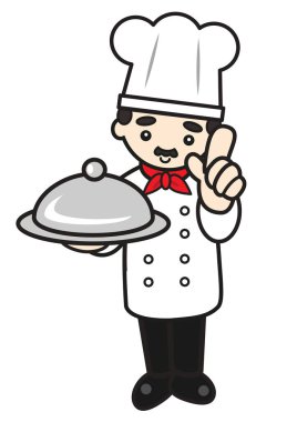 Hintli bir adamın köri tabağı var.