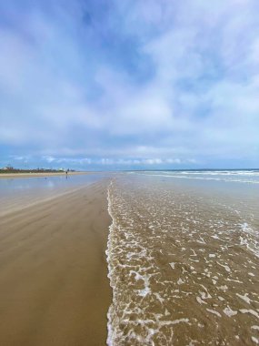 Okyanus manzarası ve sıcak yaz