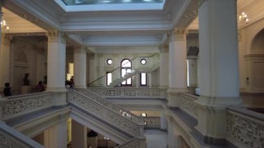 CHISINAU, MOLDOVA - FEBRUARY, 2023: National Fine Arts Museum interior