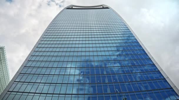 Londra Regno Unito Settembre 2023 Vista Grattacielo Nel Quartiere Della — Video Stock