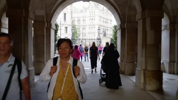 Londres Royaume Uni Août 2023 Paysage Urbain Ville Promenade Dans — Video