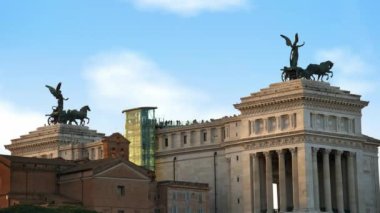 Victor Emmanuel Anıtı 'nın en iyi manzarası 2. Roma, İtalya