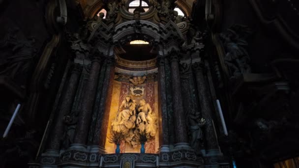 Venedik Talya Nisan 2024 Santa Maria Nazareth Kilisesi — Stok video