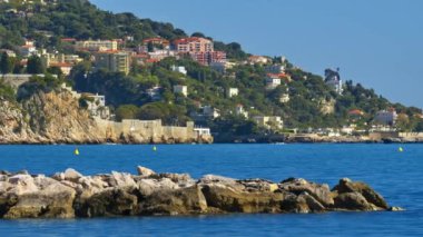 Fransa 'da Cap de Nice' in gündüz manzarası