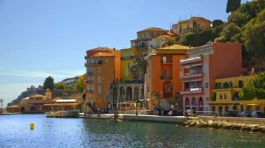 Villefranche sur Mer, Fransa - 28 Haziran 2024: Fransız Riviera 'sında deniz kenti