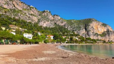 Beaulieu-sur-Mer, Fransa 'daki Beach Petite Afrique manzarası