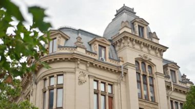 Bükreş 'teki Romanya Ulusal Tarih Müzesi manzarası