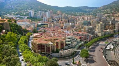 Monte Carlo, Monako 'nun gökyüzü manzarası