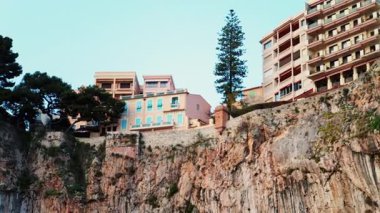 Monako Prensi 'nin Sarayı' nın gündüz görüş mesafesinde.