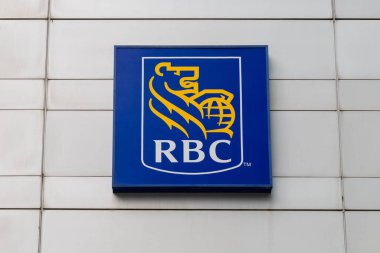 Ottawa, Kanada - 10 Kasım 2022: Kanada Kraliyet Bankası inşaata başladı