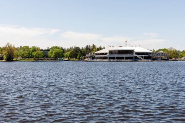 Ottawa, Canada - May 18, 2022: Dow's Lake Pavilion in summer. clipart