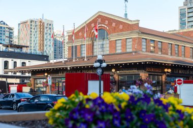 Ottawa, Kanada - 4 Haziran 2024: Byward Market, Ottawa.