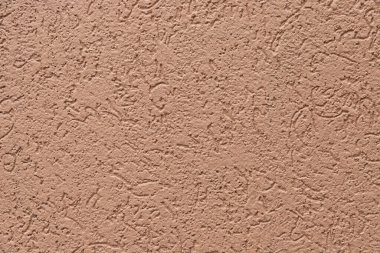 Boyanmış kahverengi duvar. Soyut desenli arkaplan